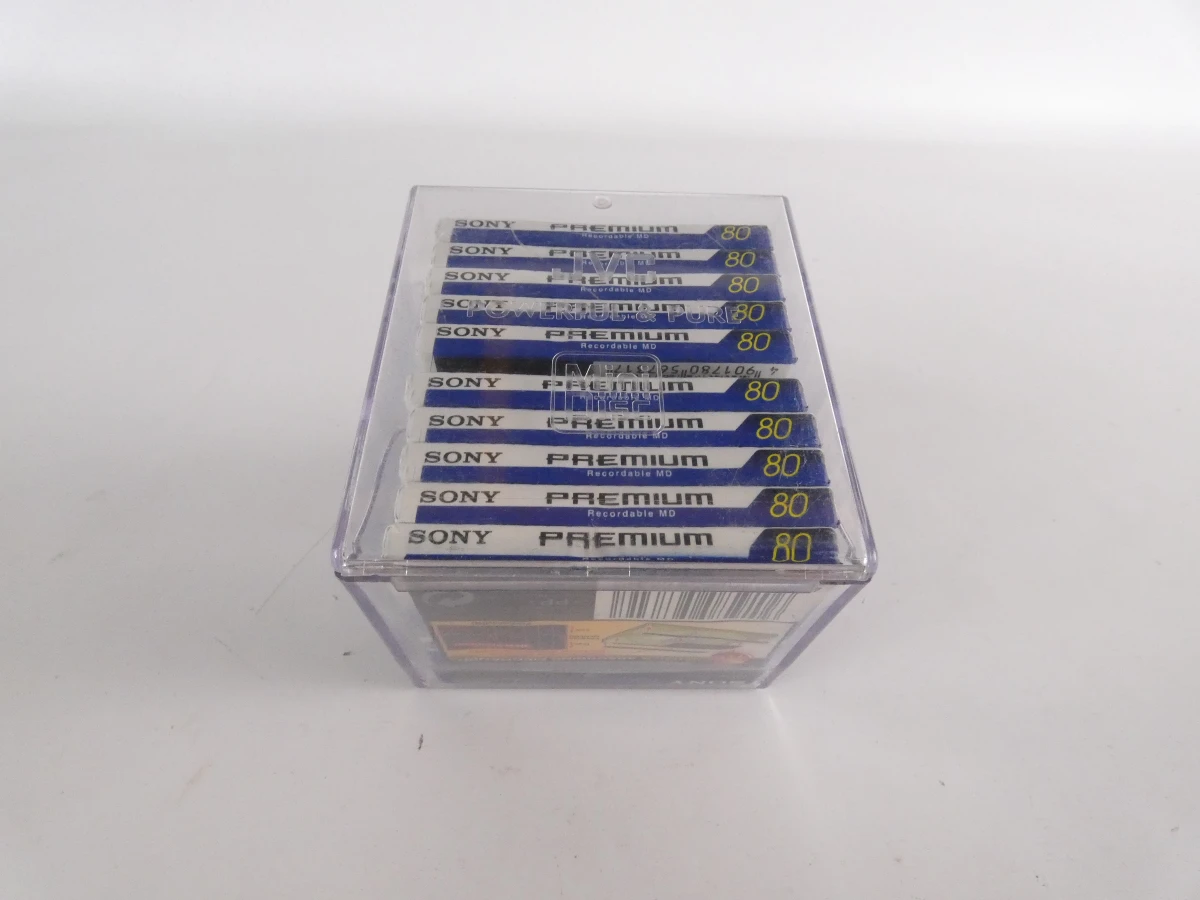Set van diverse MiniDiscs