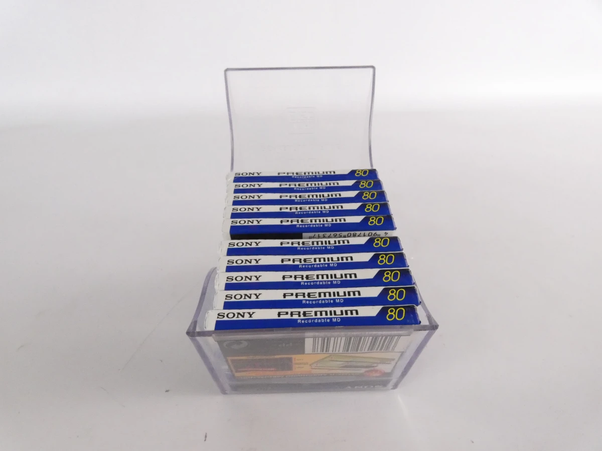Set van diverse MiniDiscs