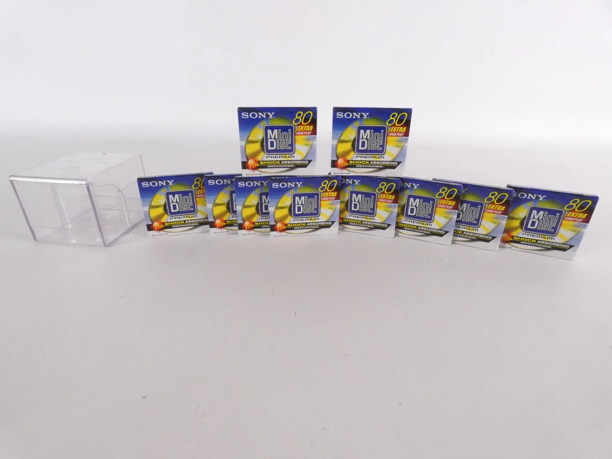 Set van diverse MiniDiscs