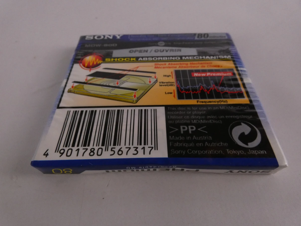 Set van diverse MiniDiscs