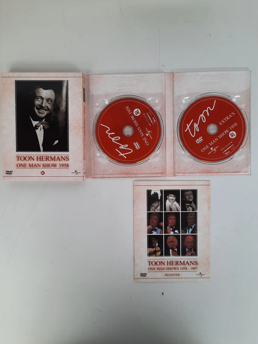 🎭 DVD Boxset: Toon Hermans – One Man Shows 1958 - 1997 (Compleet) - foto 6