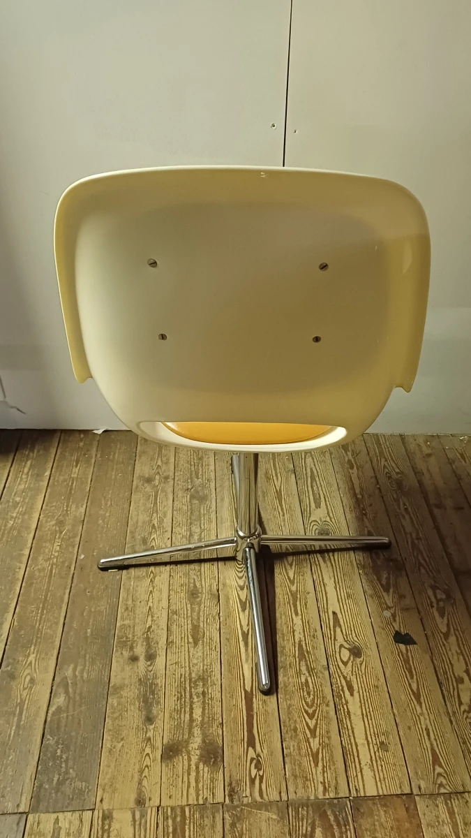 Set van 5 vintage draaistoelen