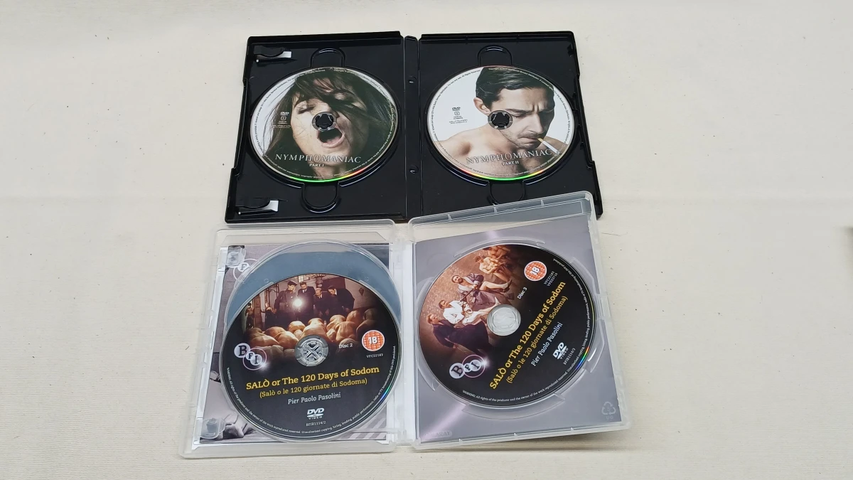 Erotische DVD collectie met diverse films