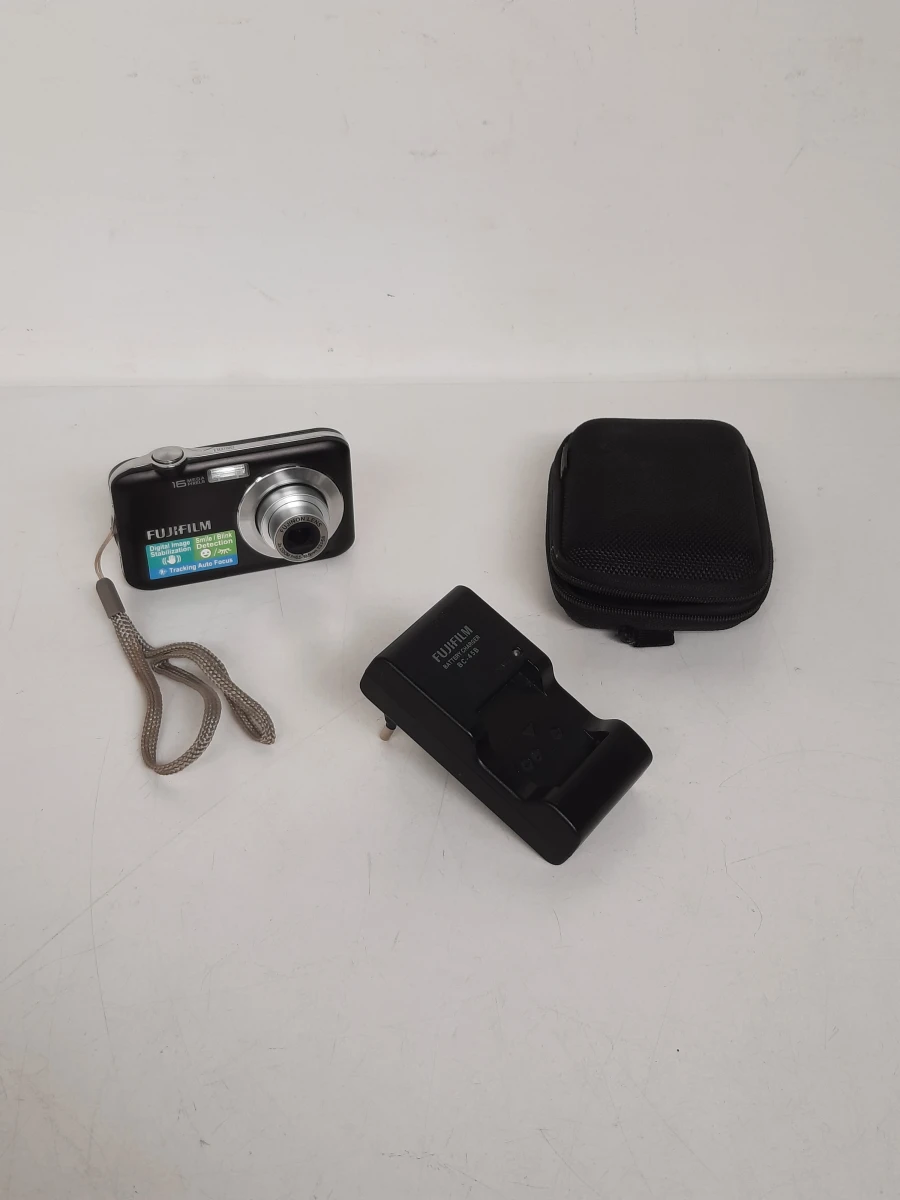Compacte Fujifilm FinePix JV250 Camera + Oplader & Hoesje – 16 Megapixel