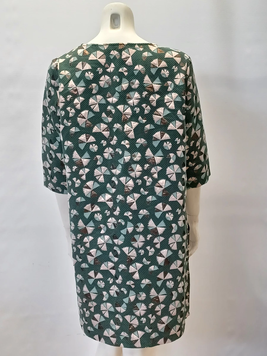 Grafische jacquard jurk - Nathalie Vleeschouwer - foto 3