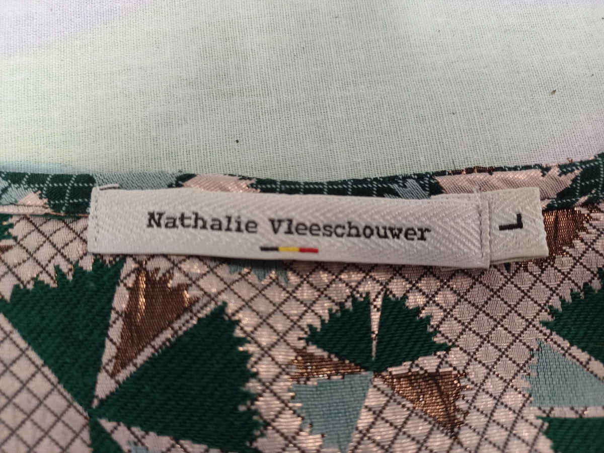 Grafische jacquard jurk - Nathalie Vleeschouwer - foto 8