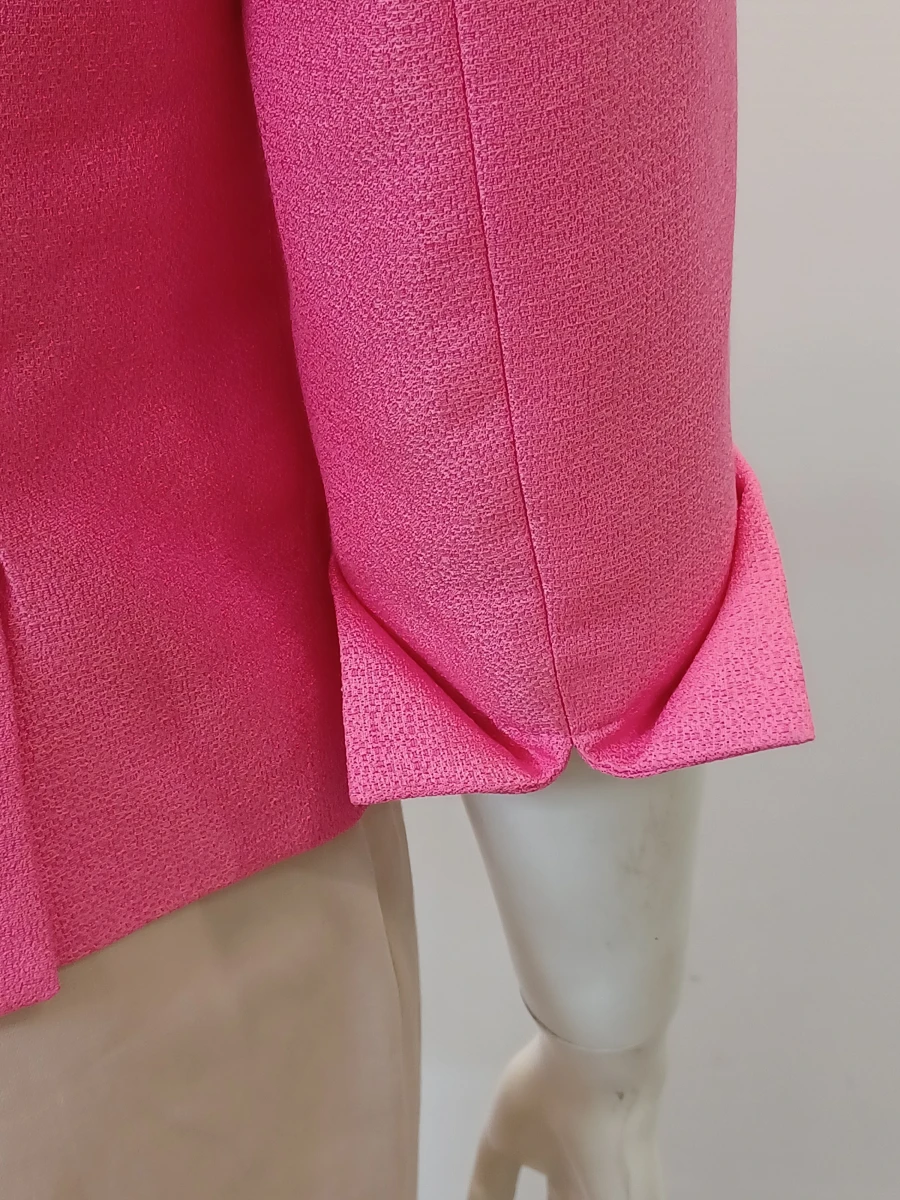 Exclusief NATAN Edition 5 ensemble - Elegante kokerjurk en bijpassende fuchsia blazer - foto 22