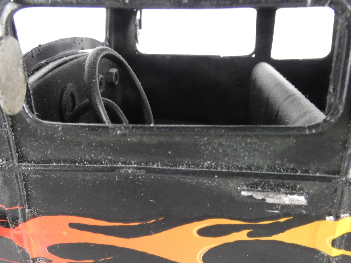 Set van 2 metalen modelauto's vintage stijl