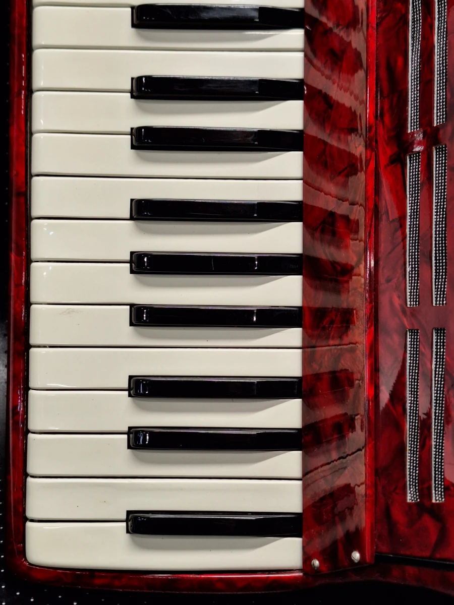 Vintage Silvio Soprani accordeon - 34 toetsen en 80 bassen - Made in Italy - foto 5
