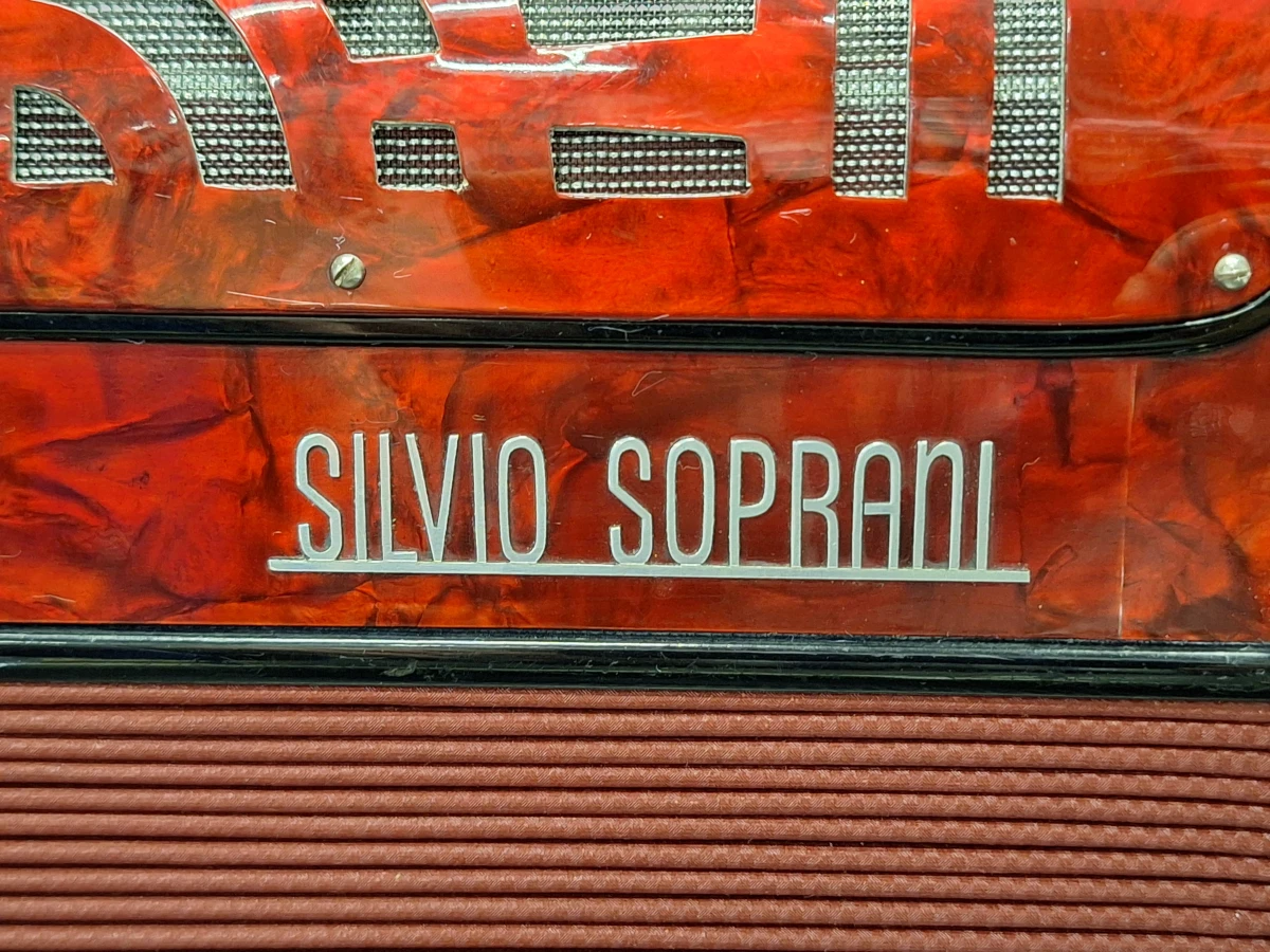 Vintage Silvio Soprani accordeon - 34 toetsen en 80 bassen - Made in Italy - foto 9