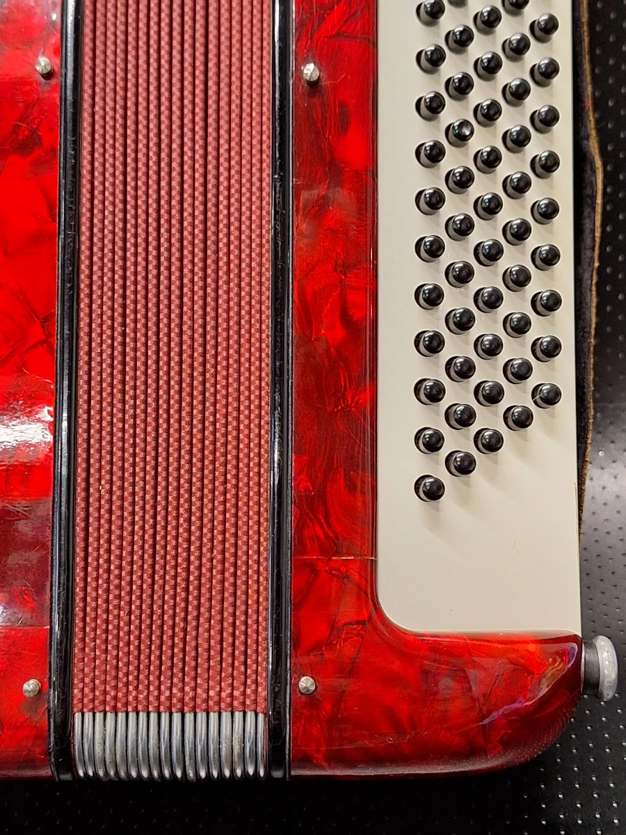 Vintage Silvio Soprani accordeon - 34 toetsen en 80 bassen - Made in Italy - foto 7