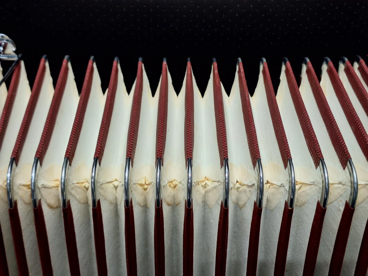 Vintage Silvio Soprani accordeon - 34 toetsen en 80 bassen - Made in Italy - foto 11