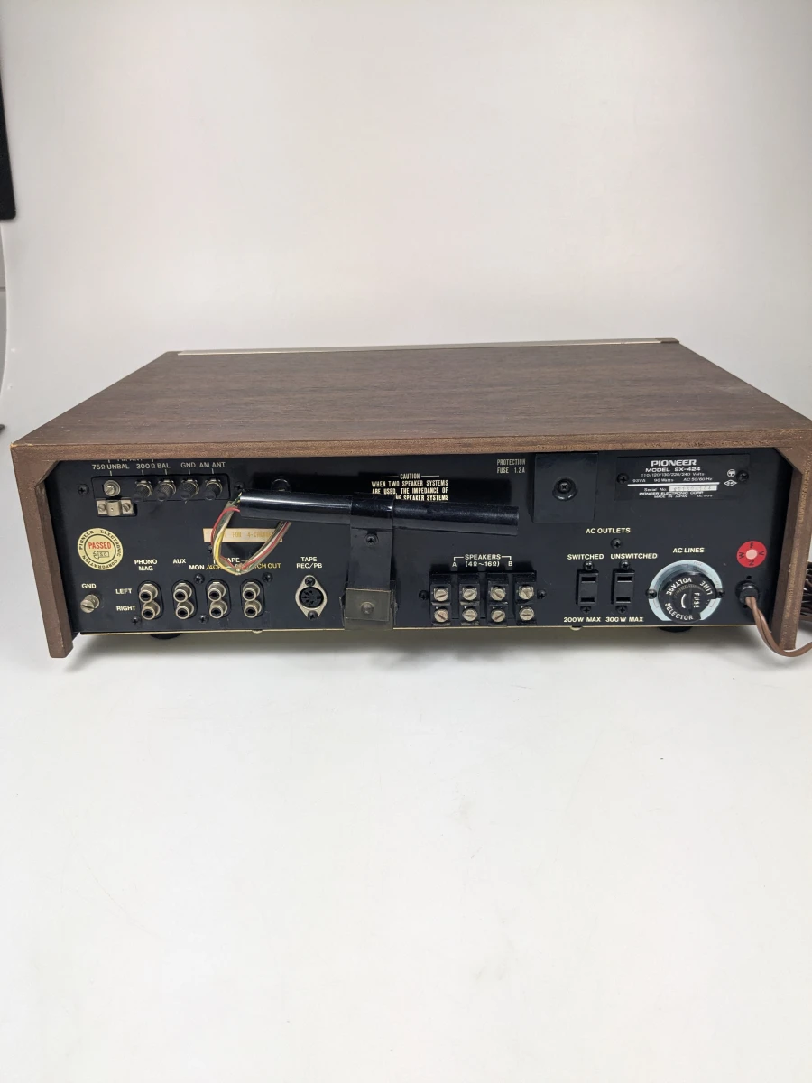 Pioneer stereo receiver model SX-424 vintage versterker