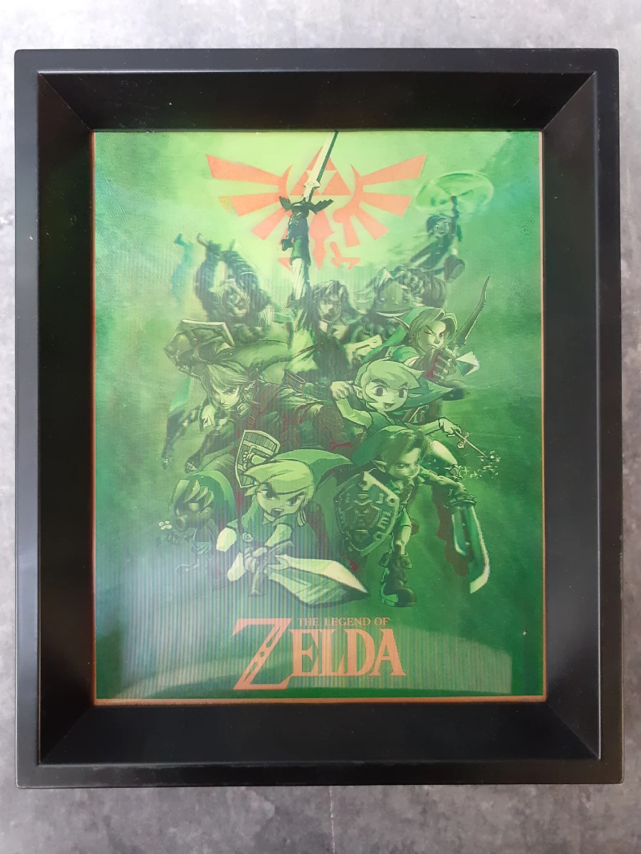 Boek: Duo van officiële GameCube Zelda strategy guides + ingekaderde 3D prent - foto 15
