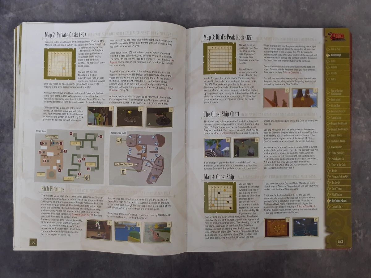 Boek: Duo van officiële GameCube Zelda strategy guides + ingekaderde 3D prent - foto 6