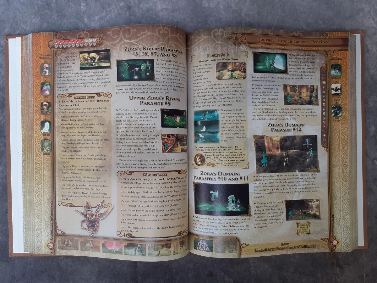 Boek: Duo van officiële GameCube Zelda strategy guides + ingekaderde 3D prent - foto 13