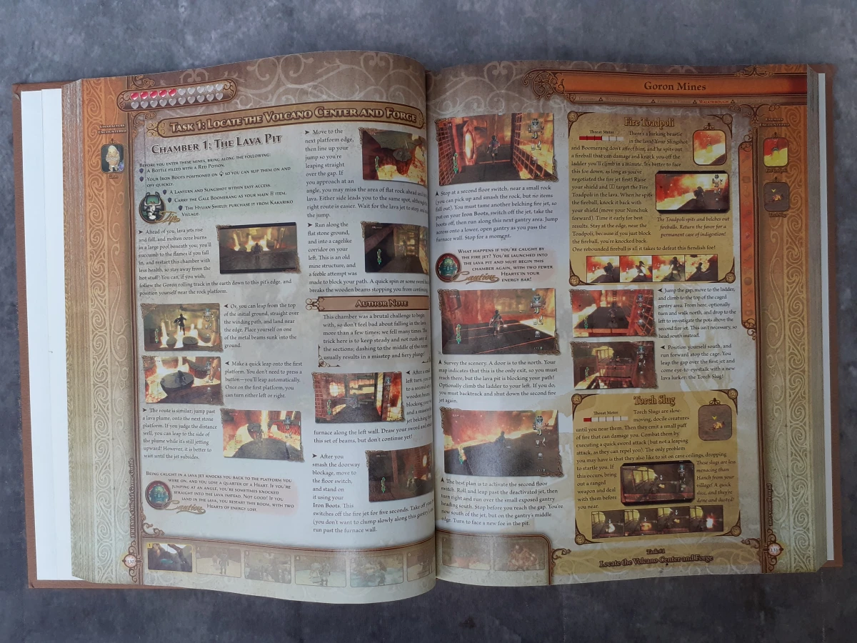 Boek: Duo van officiële GameCube Zelda strategy guides + ingekaderde 3D prent - foto 11