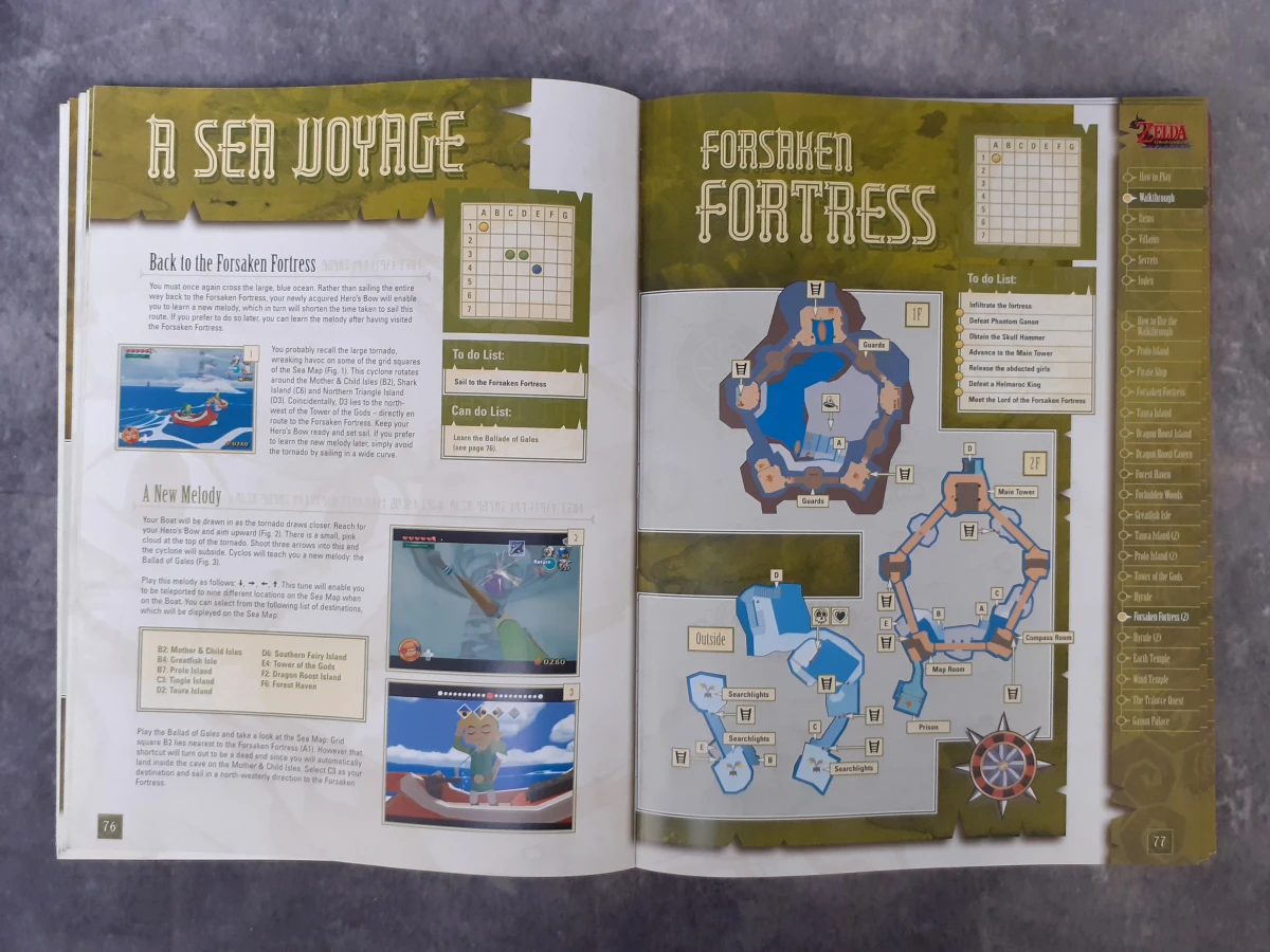 Boek: Duo van officiële GameCube Zelda strategy guides + ingekaderde 3D prent - foto 5