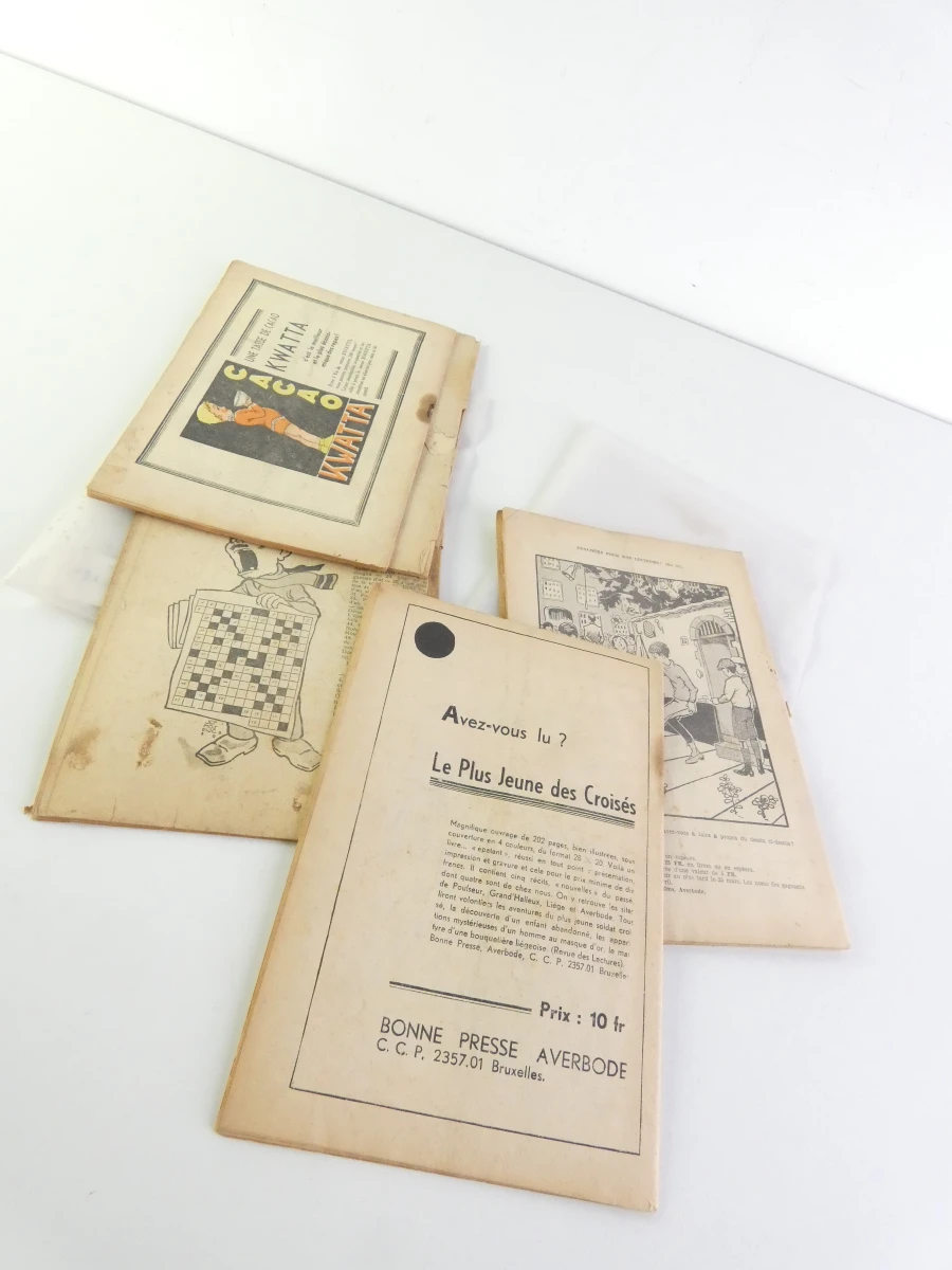 Set vintage Franse filmboekjes Presto Films