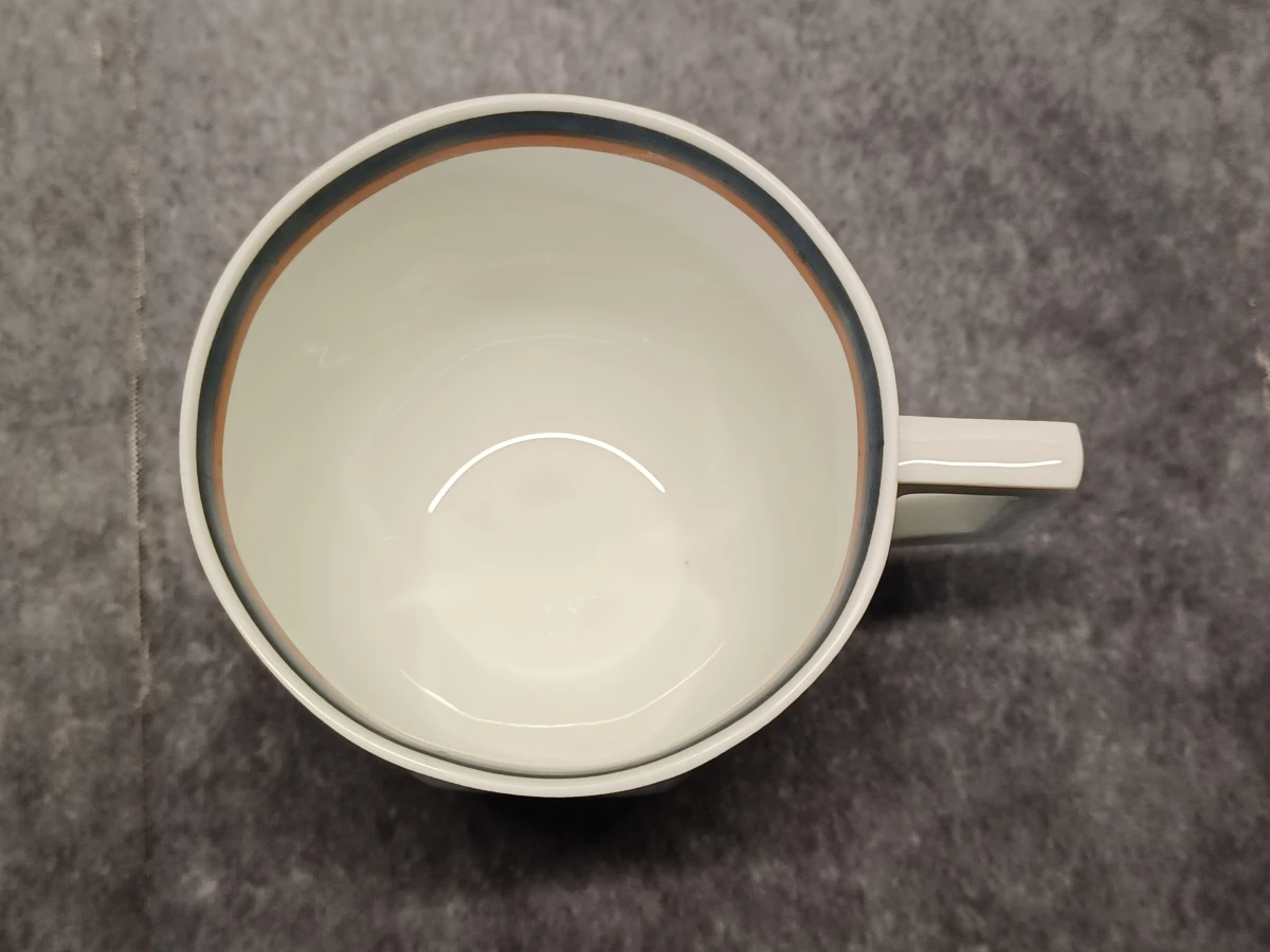 59-delig Octagonaal porseleinen servies met stijlvolle rand - foto 11