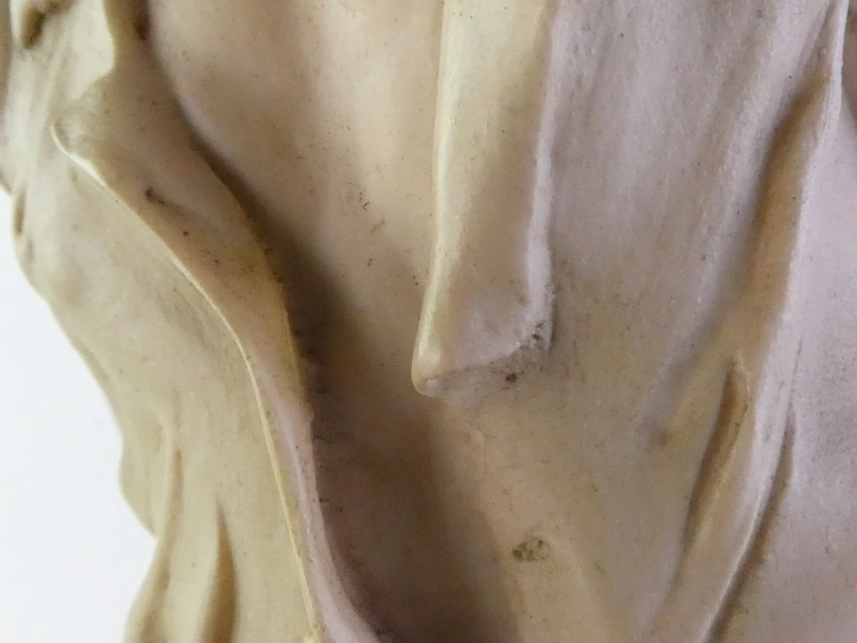 Vintage biscuitporseleinen beeldje - Capodimonte
