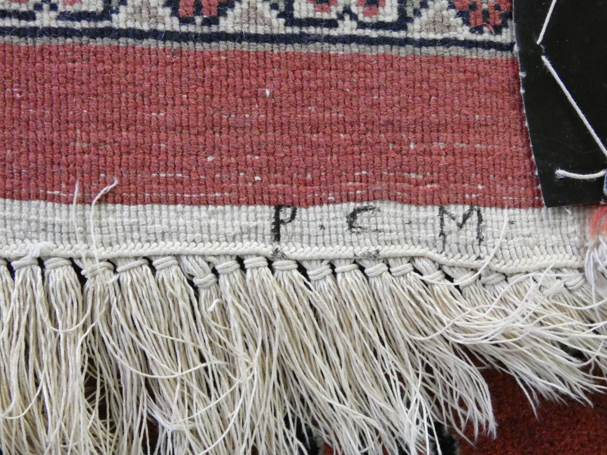 Handgeweven wollen vloerkleed met Kashan-patroon - 348 × 245 cm