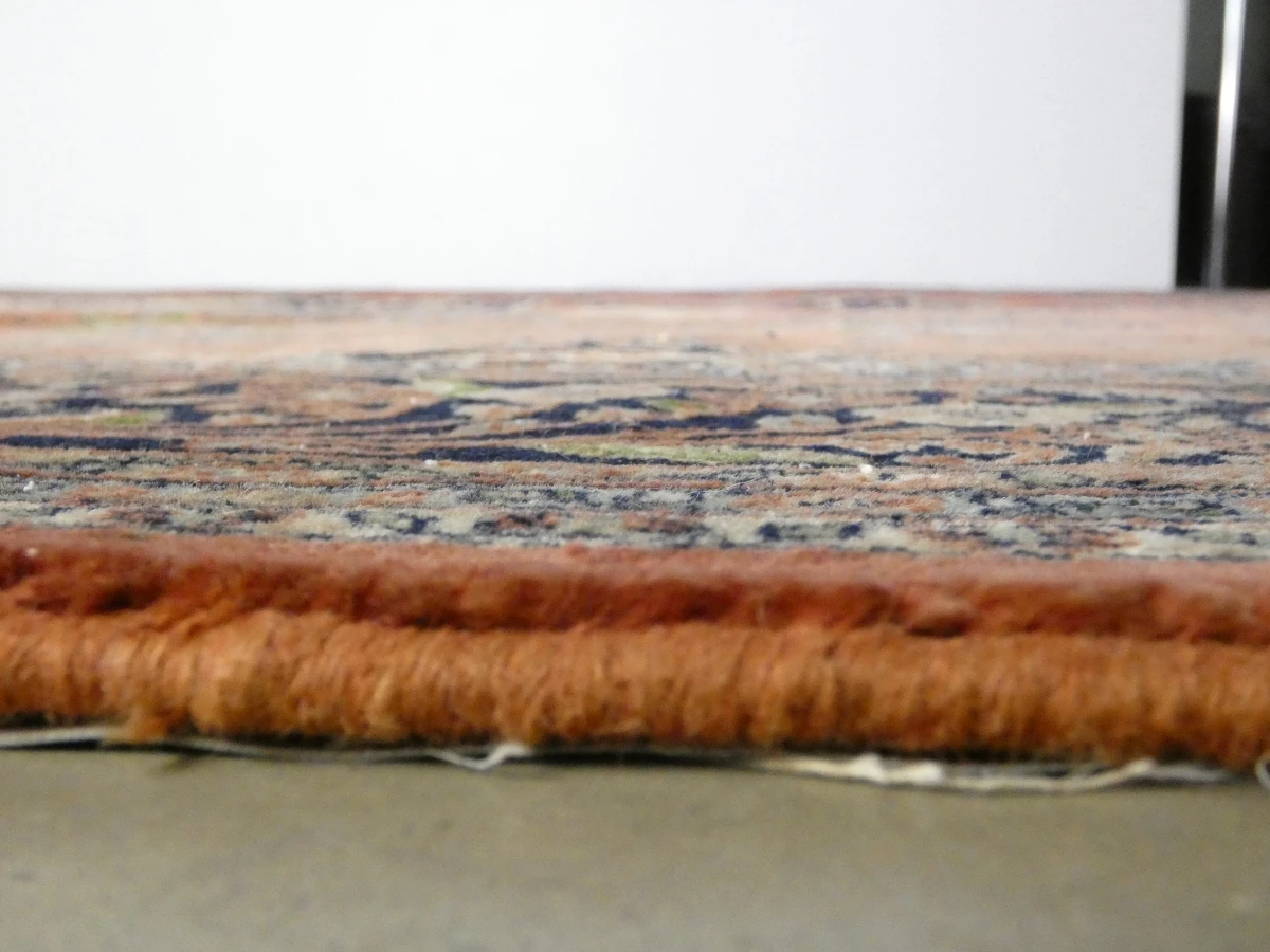Handgeweven wollen vloerkleed met Kashan-patroon - 348 × 245 cm