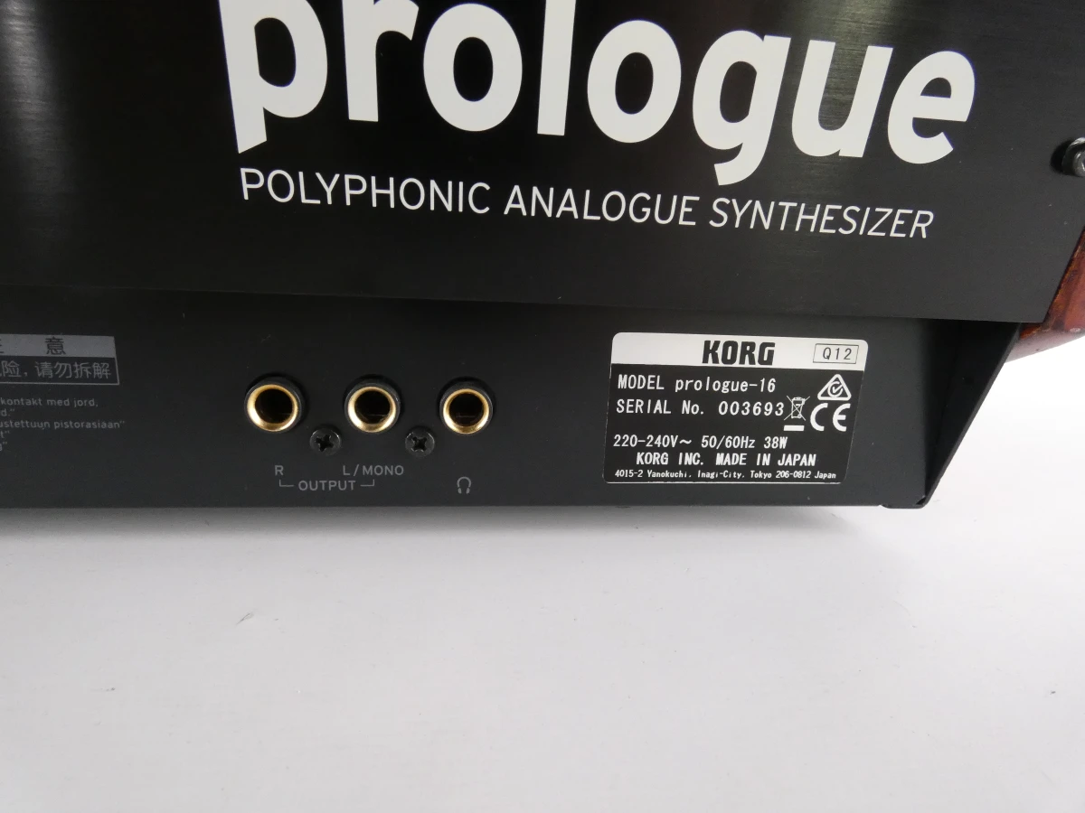 Korg Prologue 16 polyfone analoge synthesizer