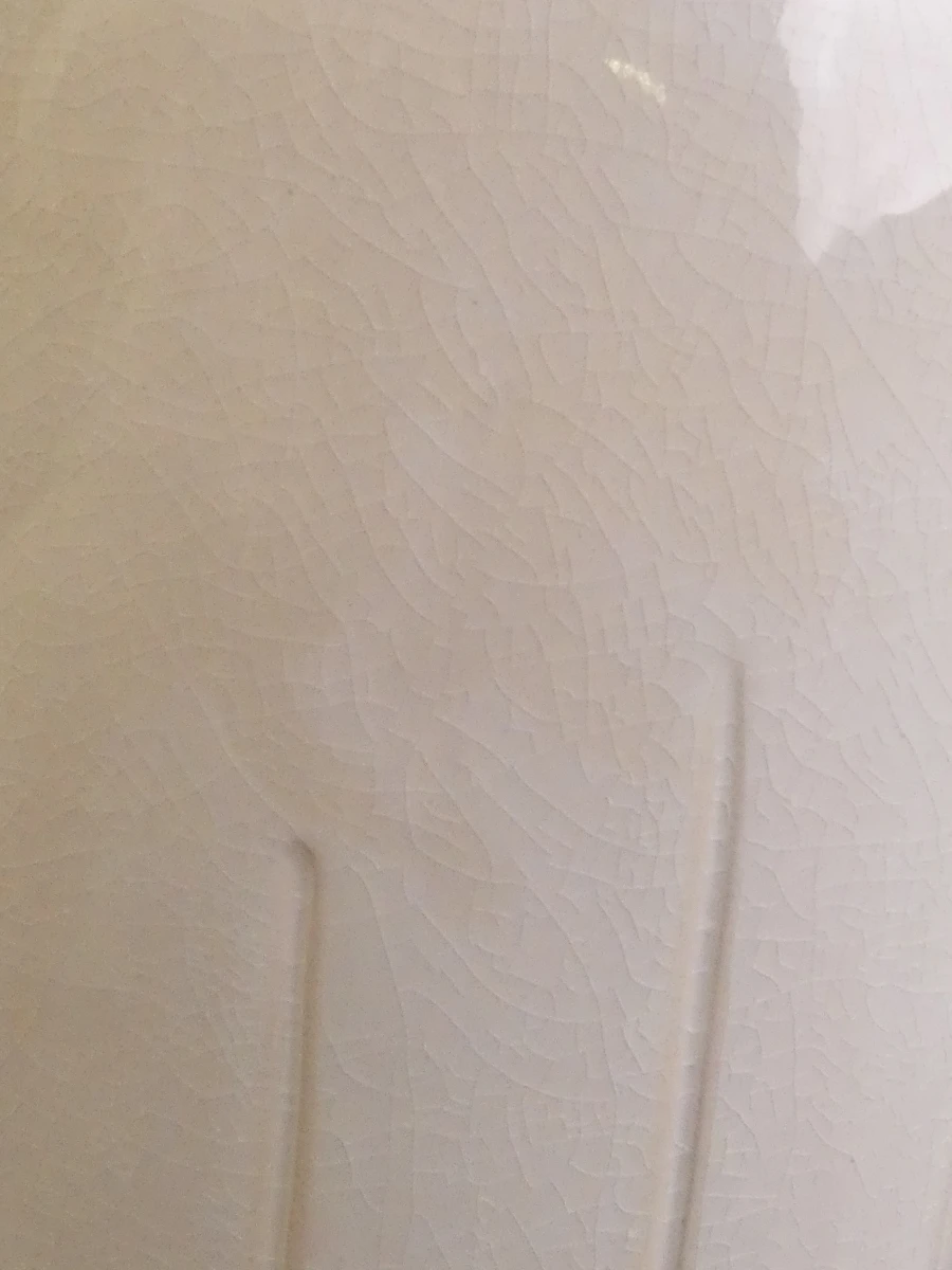 Witte keramische kruk - Neptune
