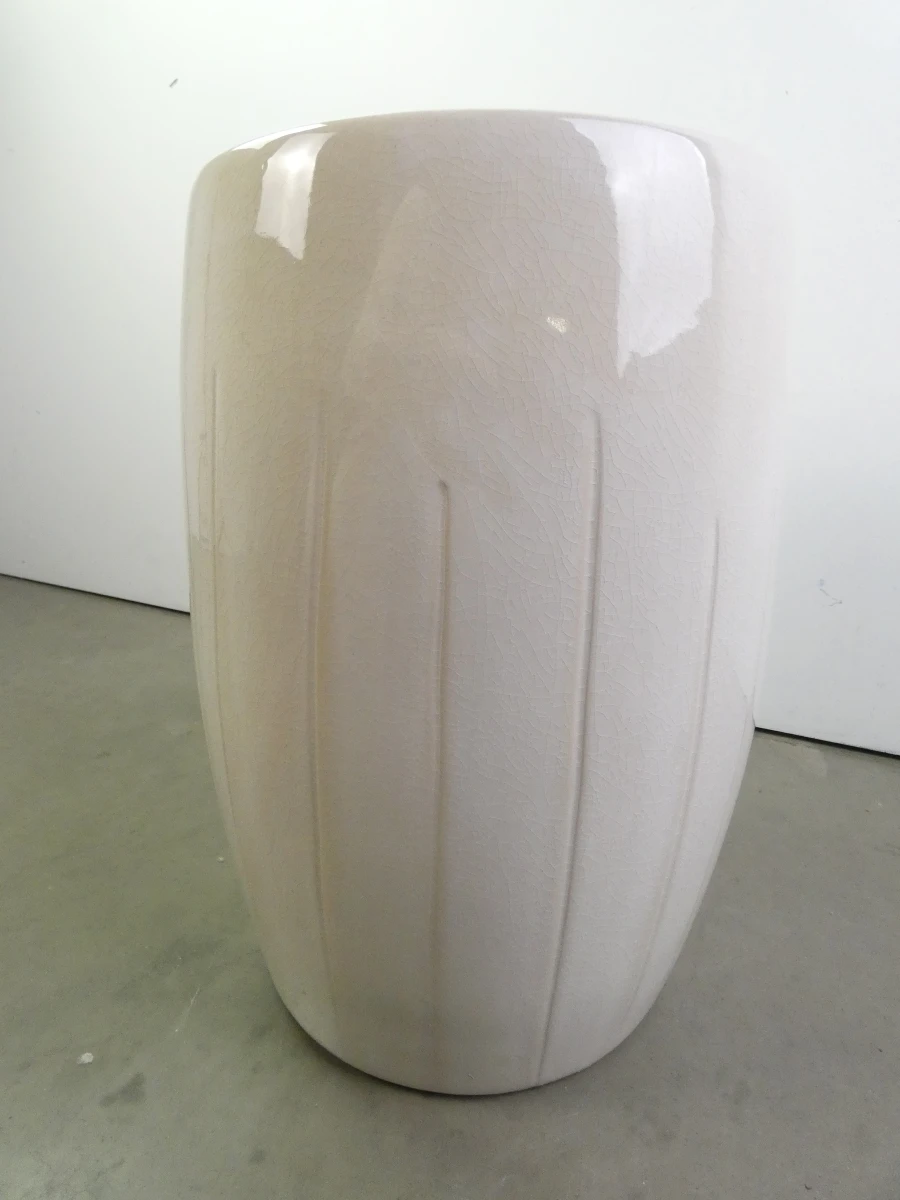 Witte keramische kruk - Neptune