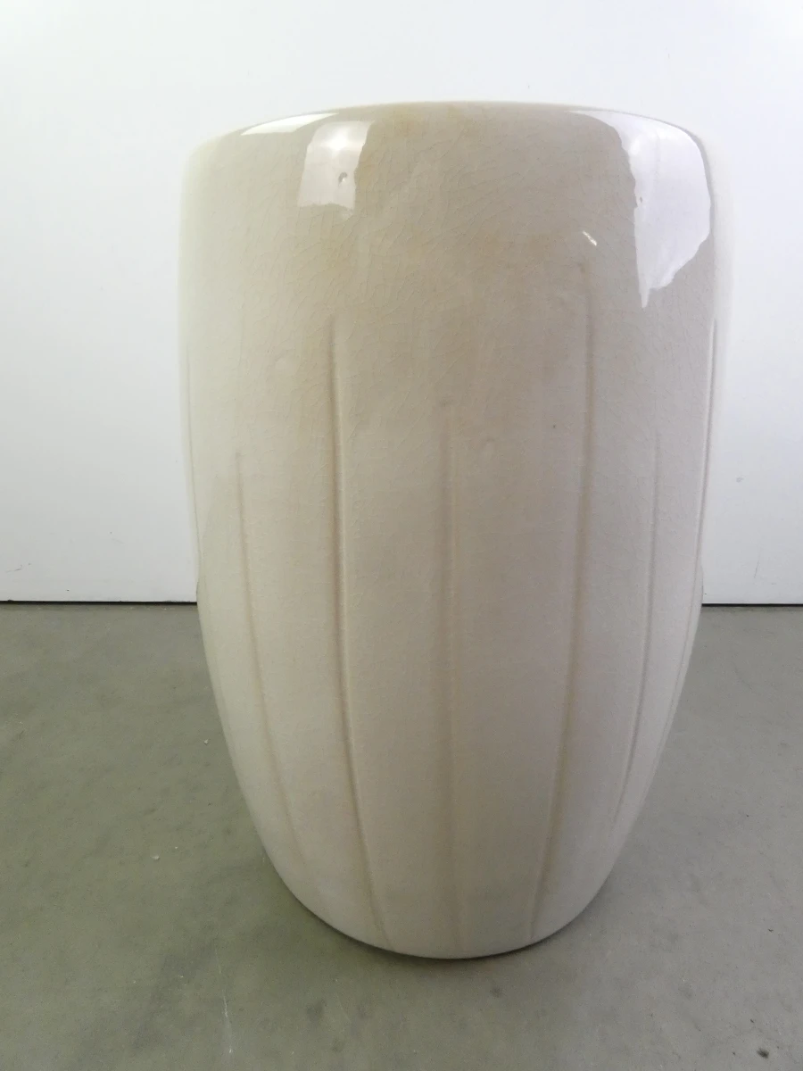 Witte keramische kruk - Neptune