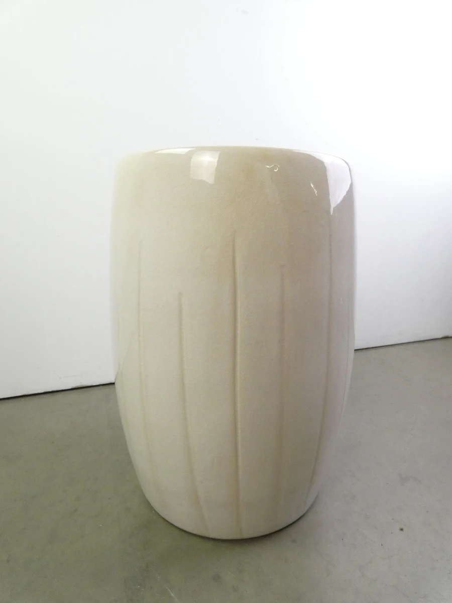 Witte keramische kruk - Neptune