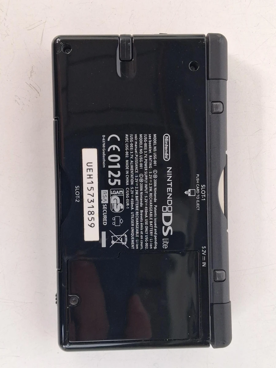 Nintendo DS lite met opbergtas en game