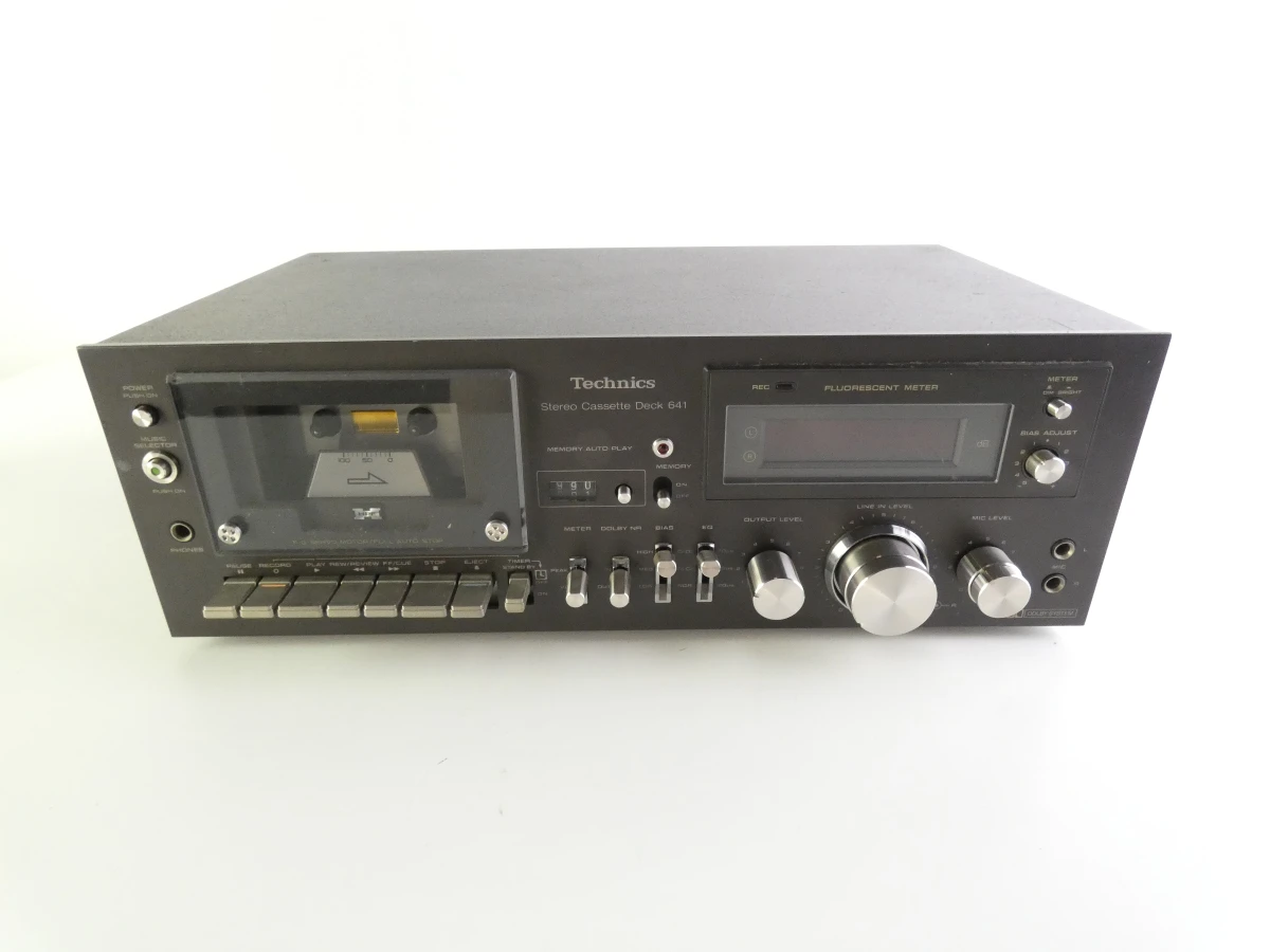 Technics Stereo Cassette Deck RS-641 cassette speler