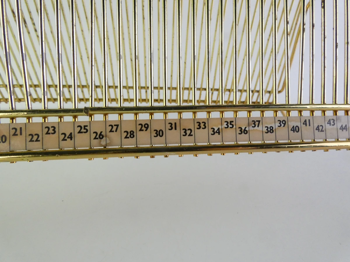 Vintage metalen tijdschriftenhouder set van 3 stuks