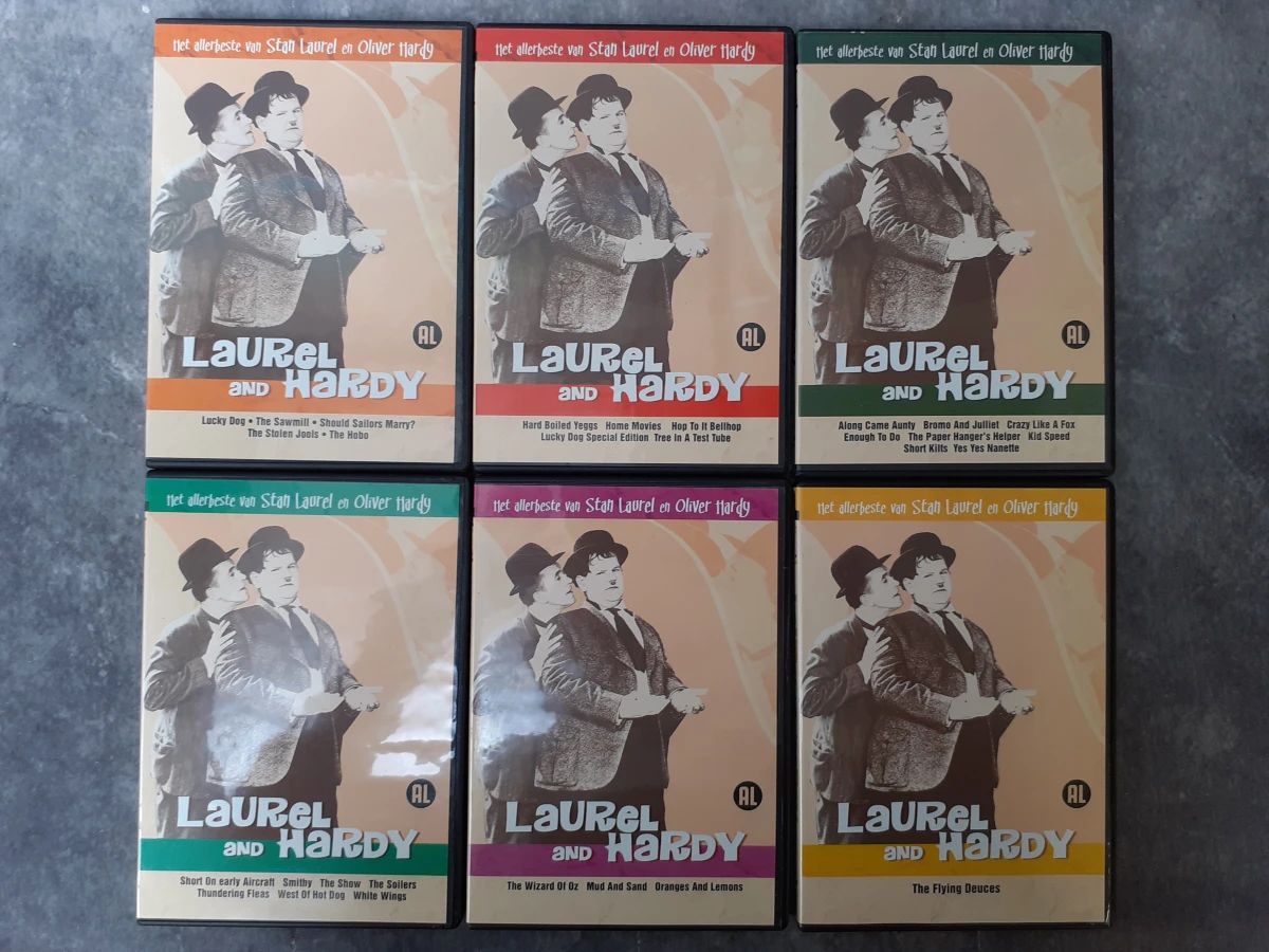 DVD: Laurel and Hardy - Mega DVD collectie - foto 4