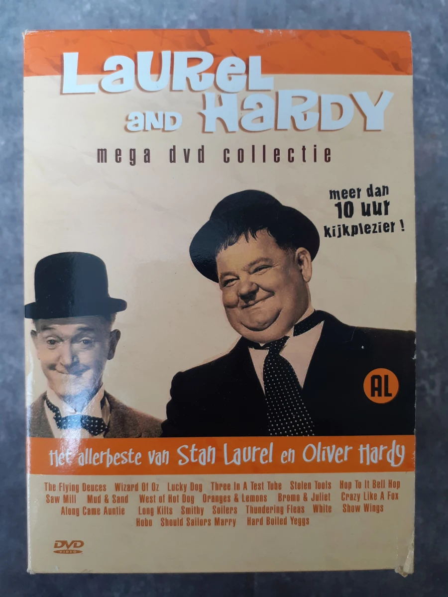 DVD: Laurel and Hardy - Mega DVD collectie - foto 2
