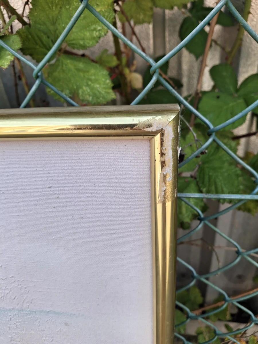 Roze schilderij