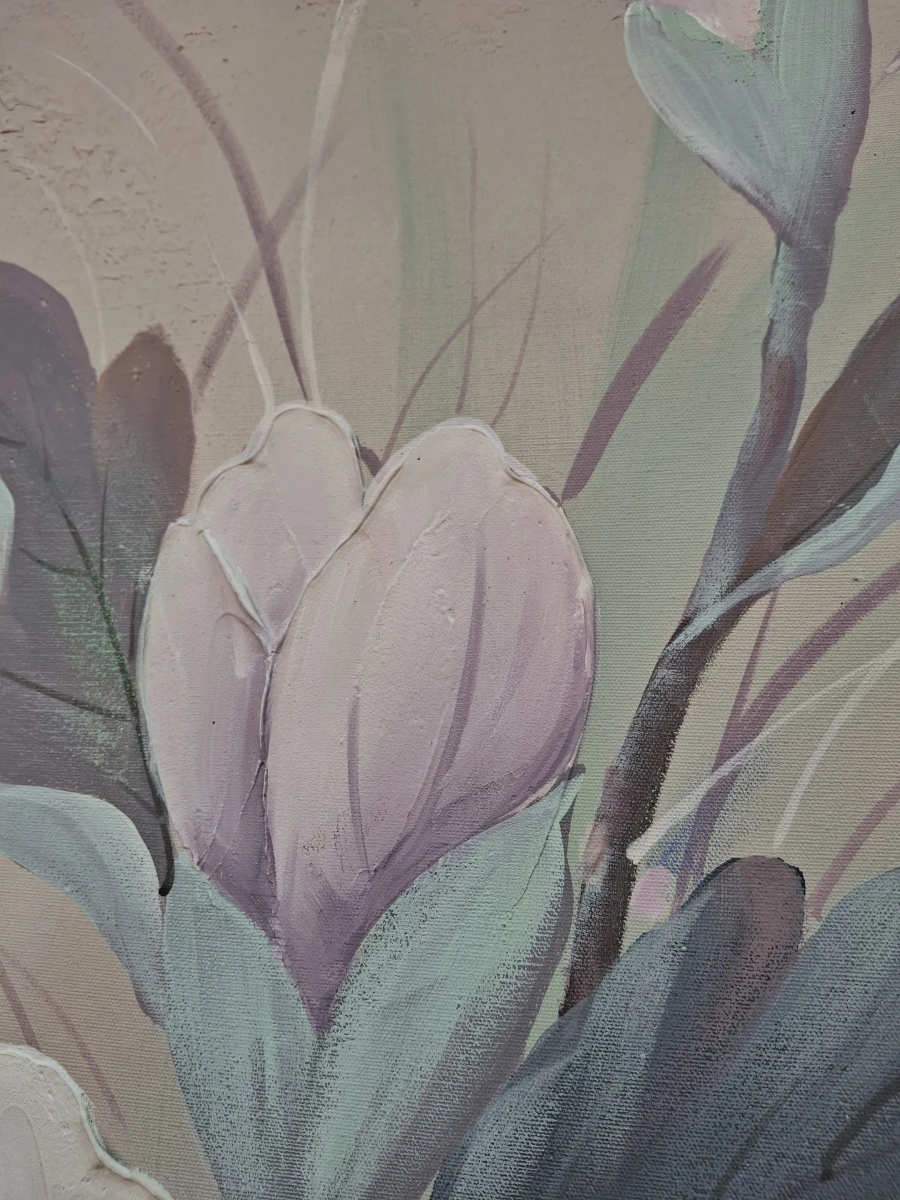 Roze schilderij