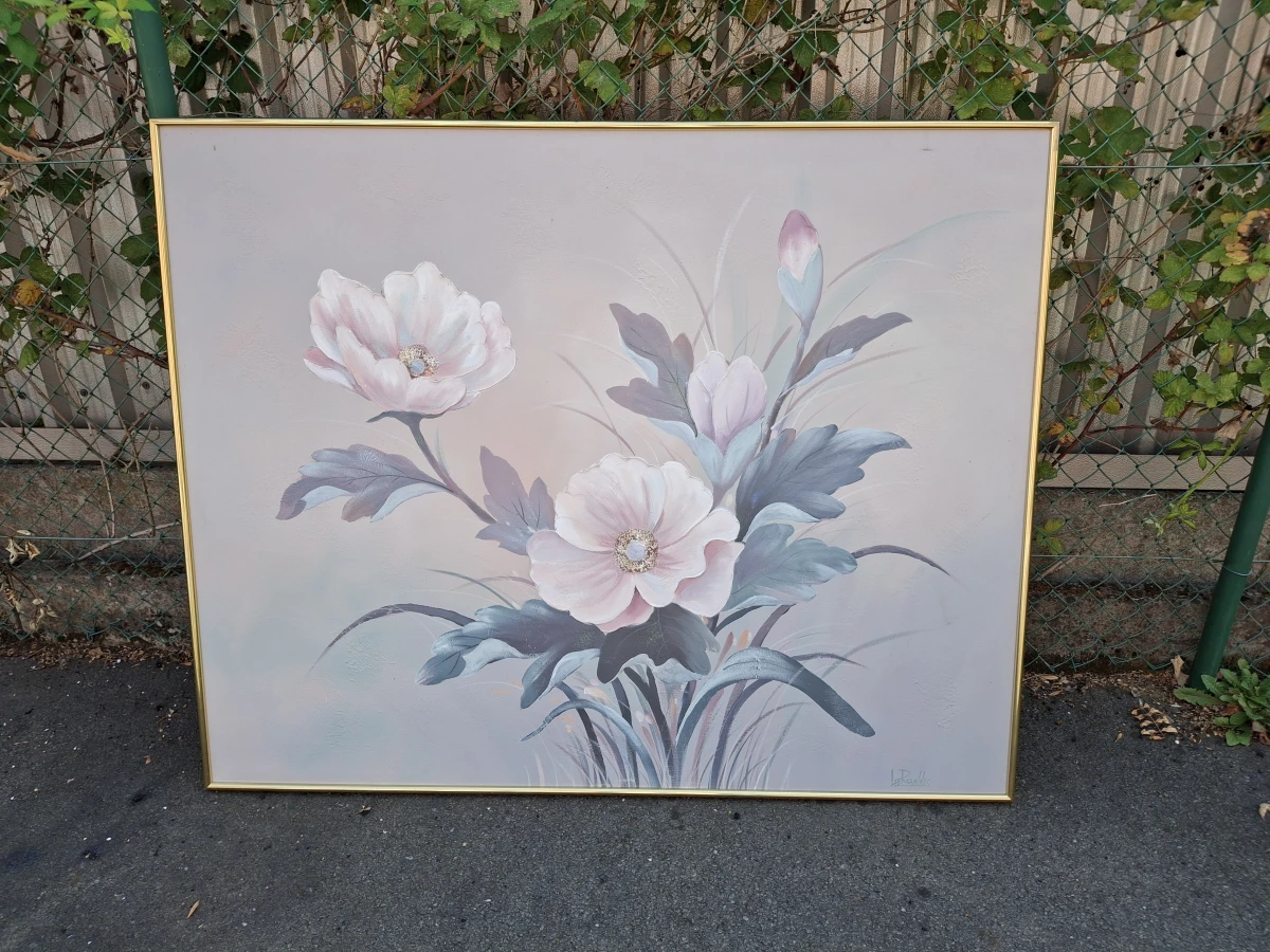 Roze schilderij