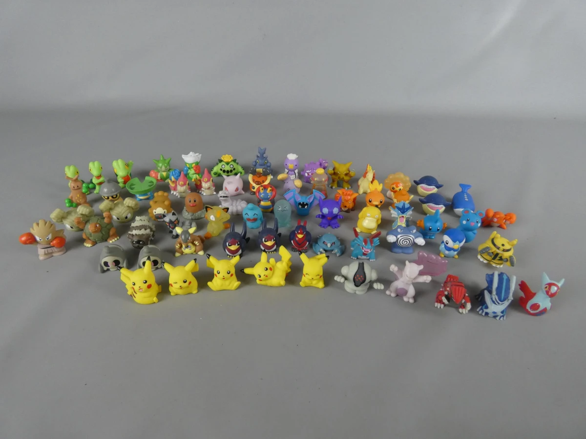 Grote verzameling Pokémon vingerpopjes van Bandai en Nintendo