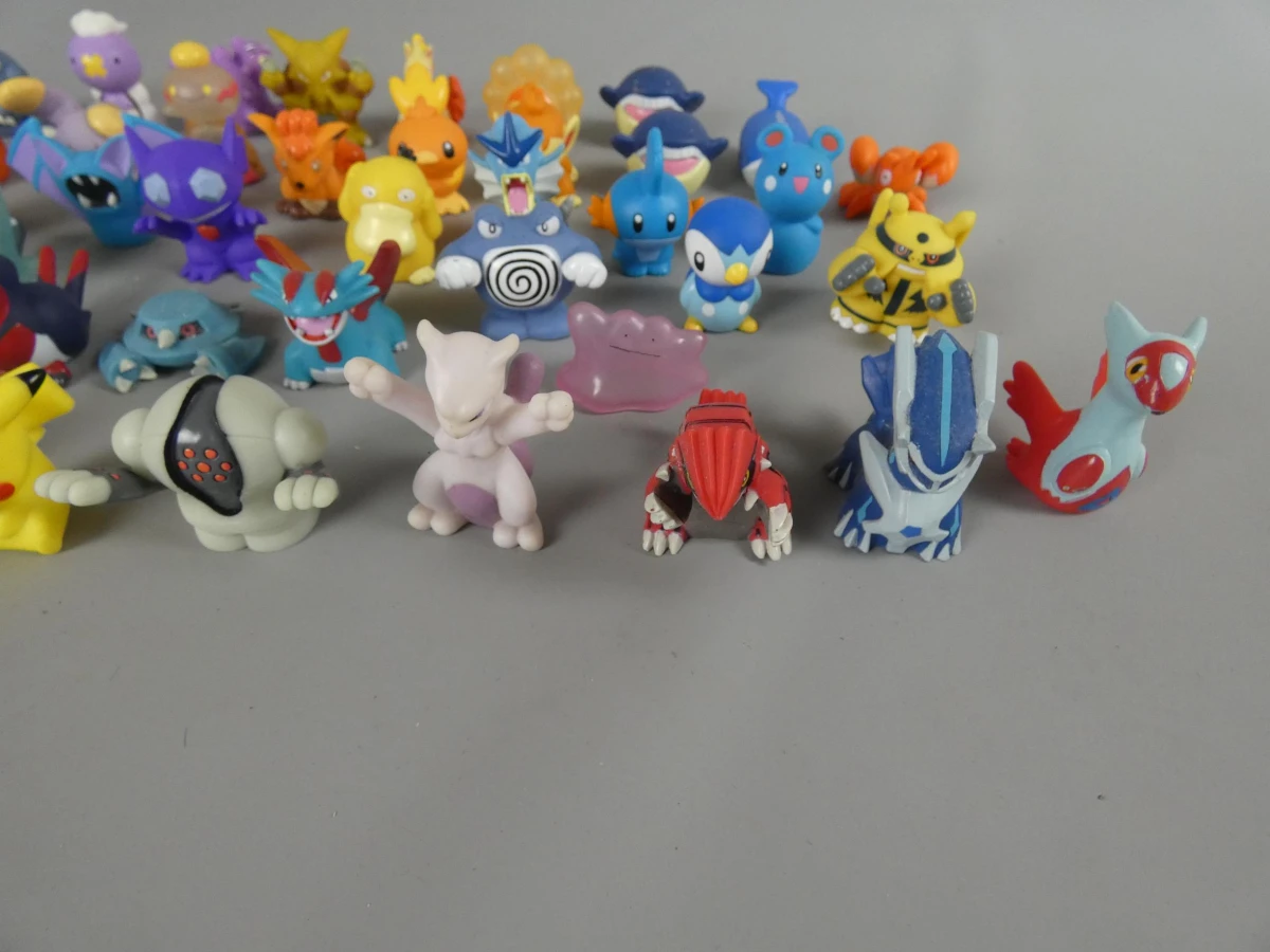 Grote verzameling Pokémon vingerpopjes van Bandai en Nintendo