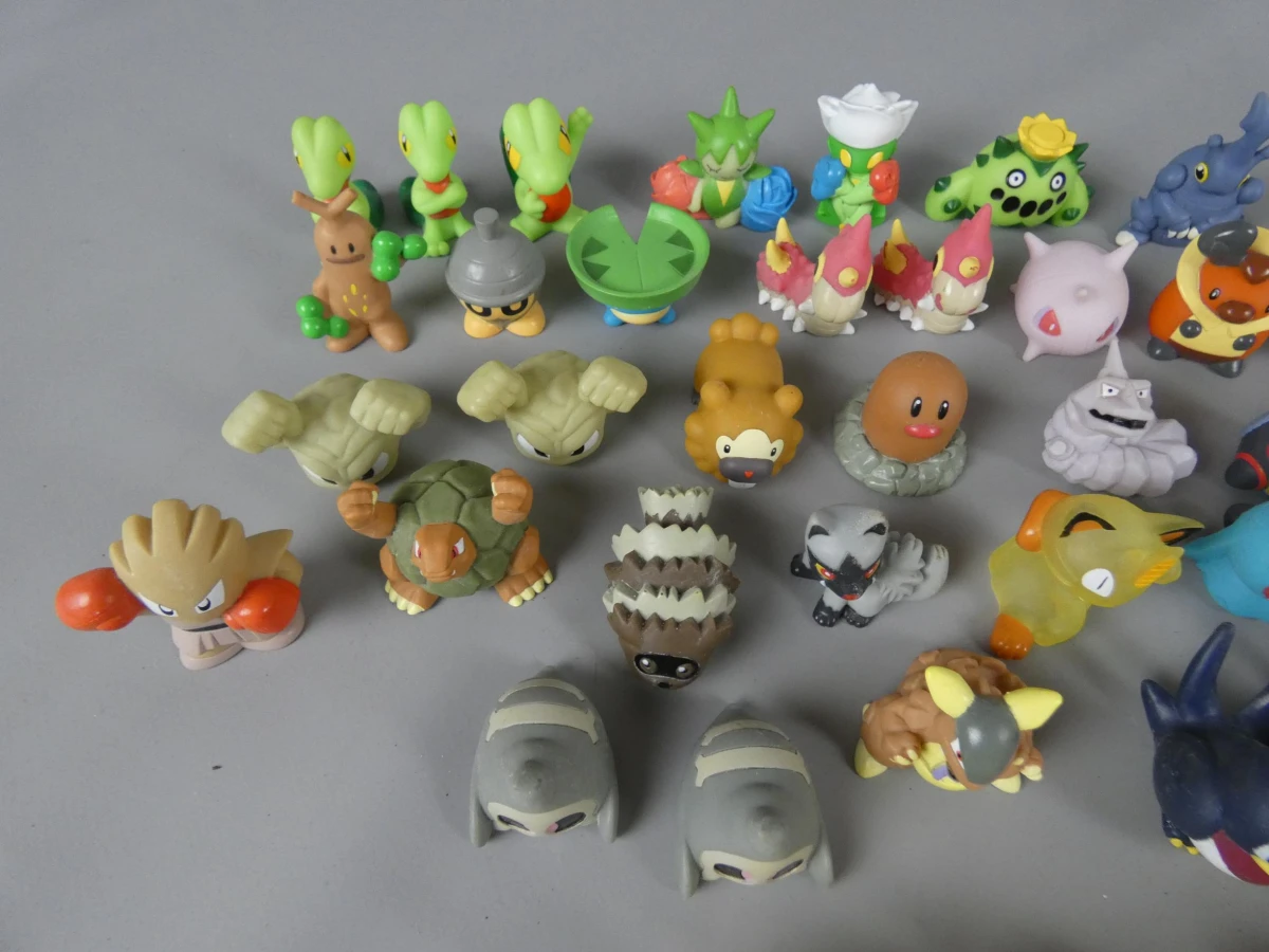 Grote verzameling Pokémon vingerpopjes van Bandai en Nintendo