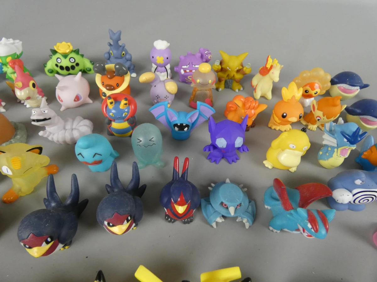 Grote verzameling Pokémon vingerpopjes van Bandai en Nintendo