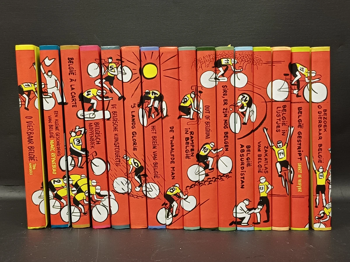 16- delige boekenreeks 'Oh dierbaar België'