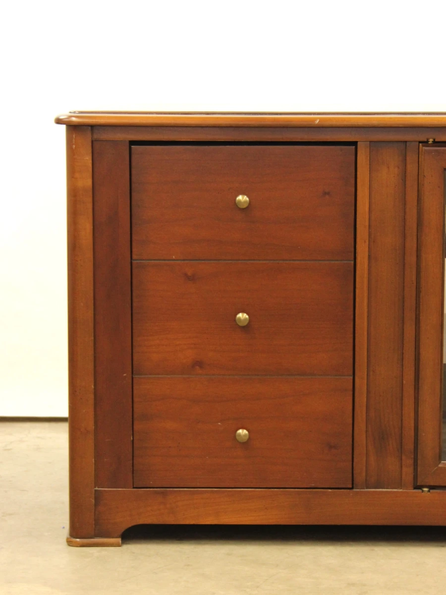 Vintage jaren 90 houten tv meubel