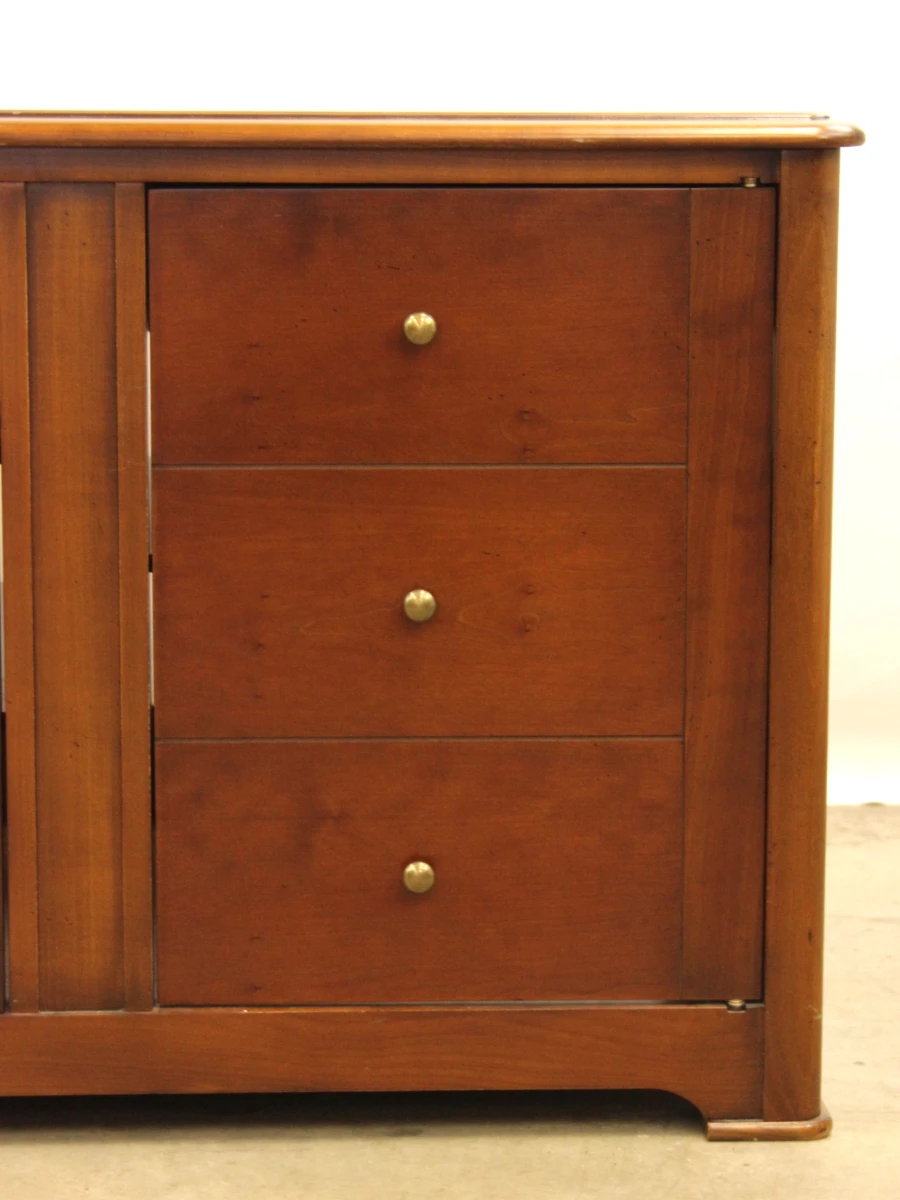 Vintage jaren 90 houten tv meubel