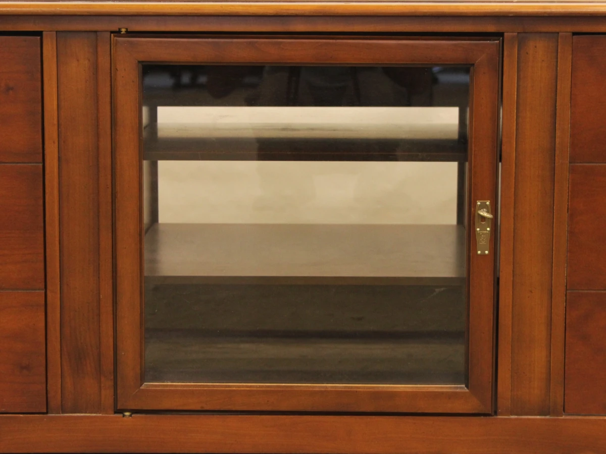 Vintage jaren 90 houten tv meubel