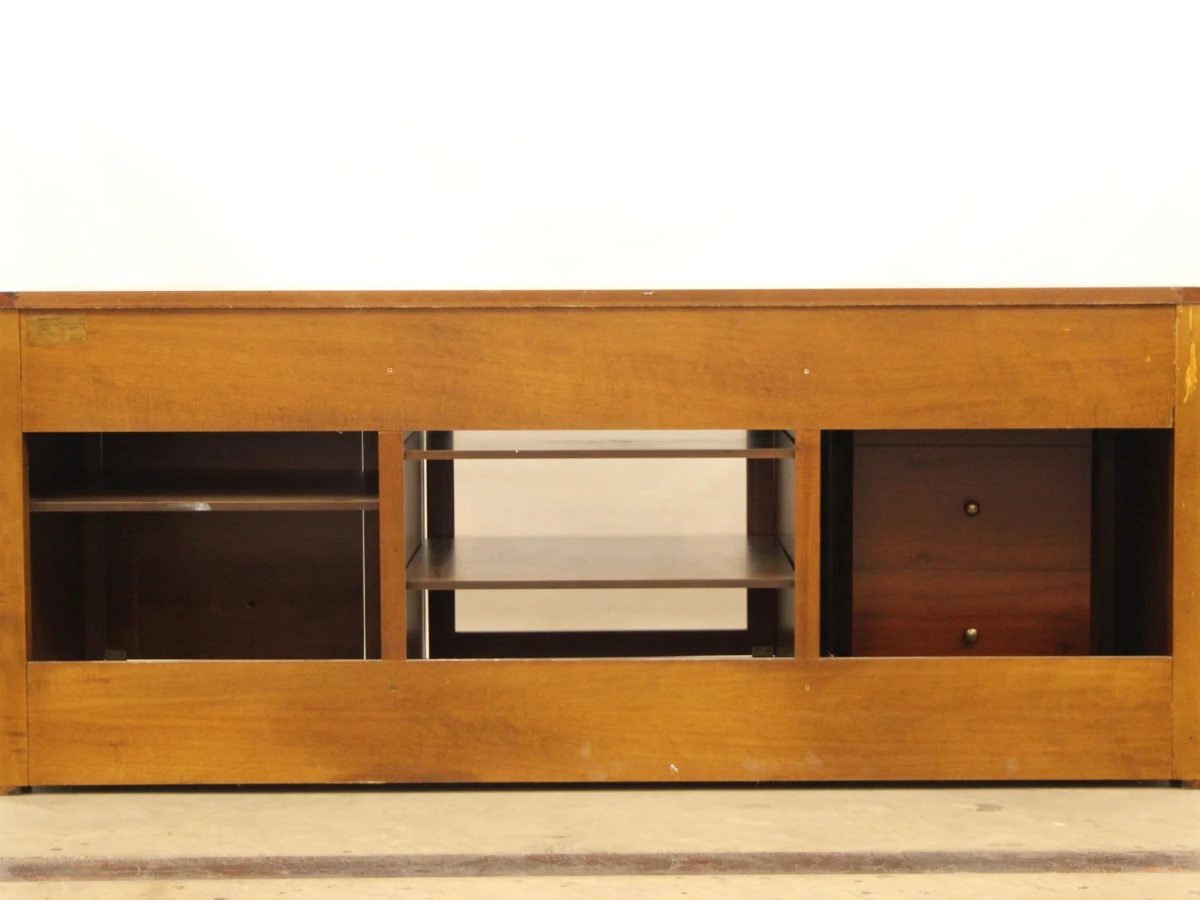 Vintage jaren 90 houten tv meubel