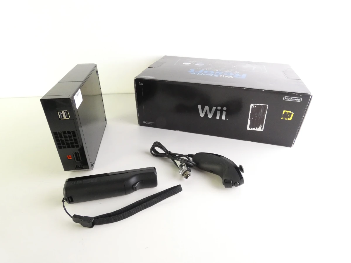 Nintendo Wii spelconsole met Wii Sports en Wii Sports Resort